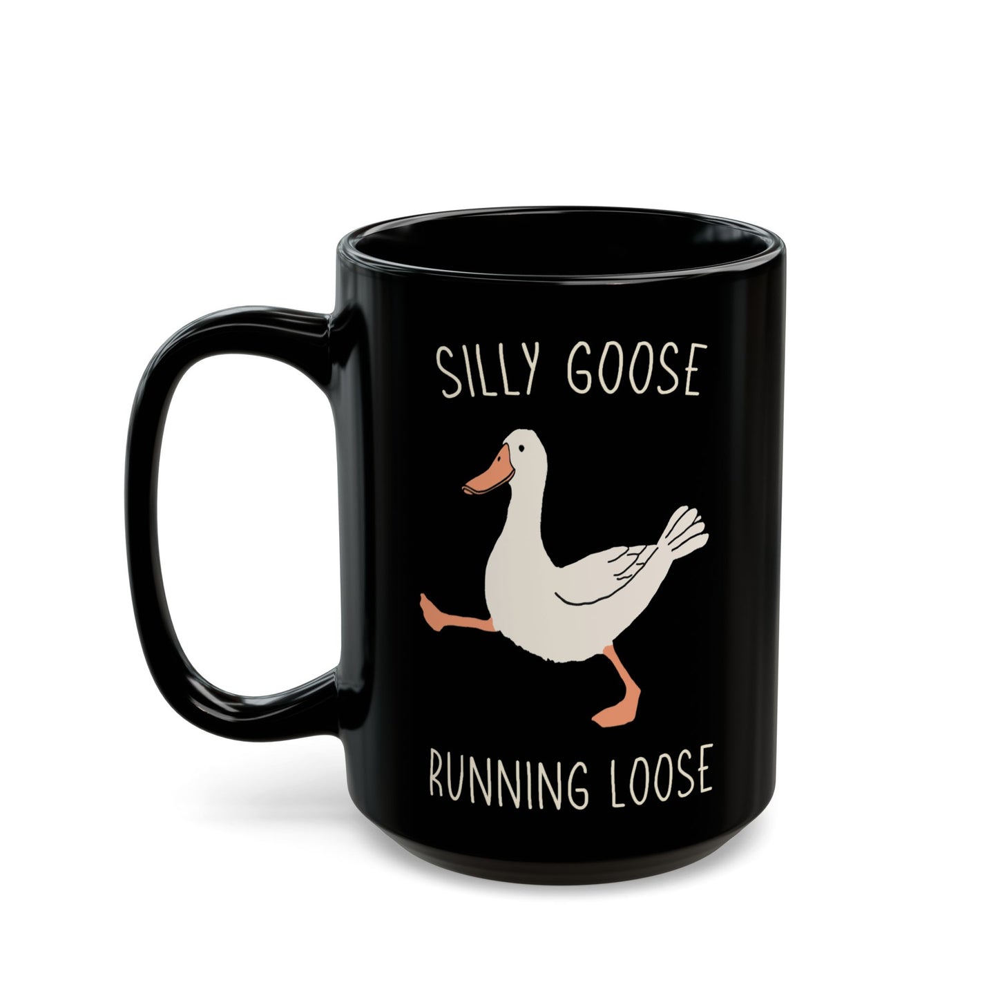 Silly Goose Running Loose Mug