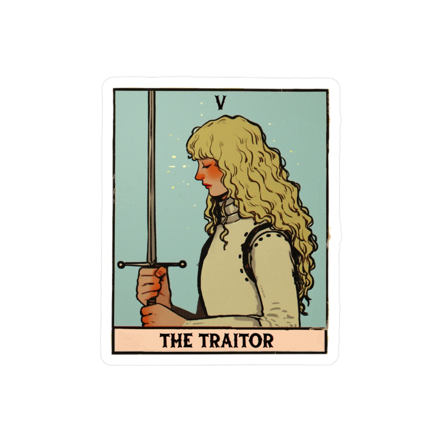 The Traitor Sticker