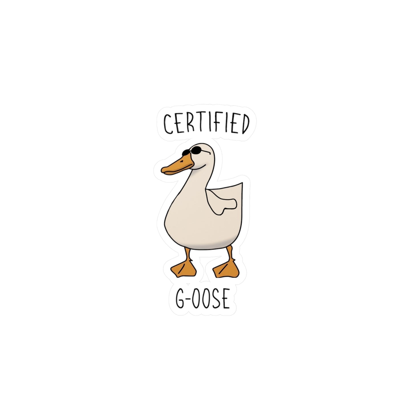 Certified G-oose Sticker