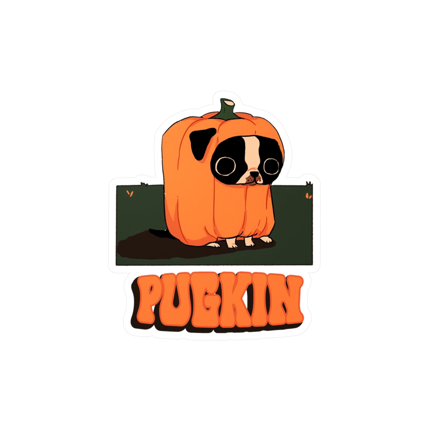 Pugkin Sticker