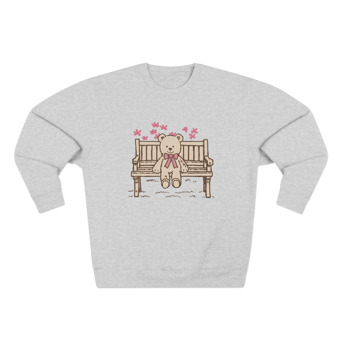 Benched Teddy Bear Sweatshirt