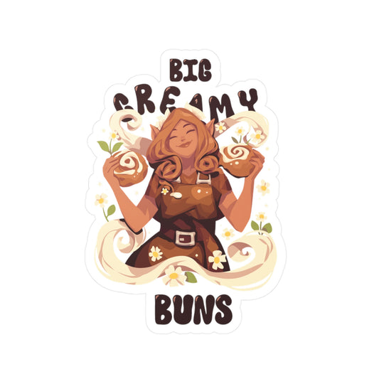 Big Creamy Buns Sticker