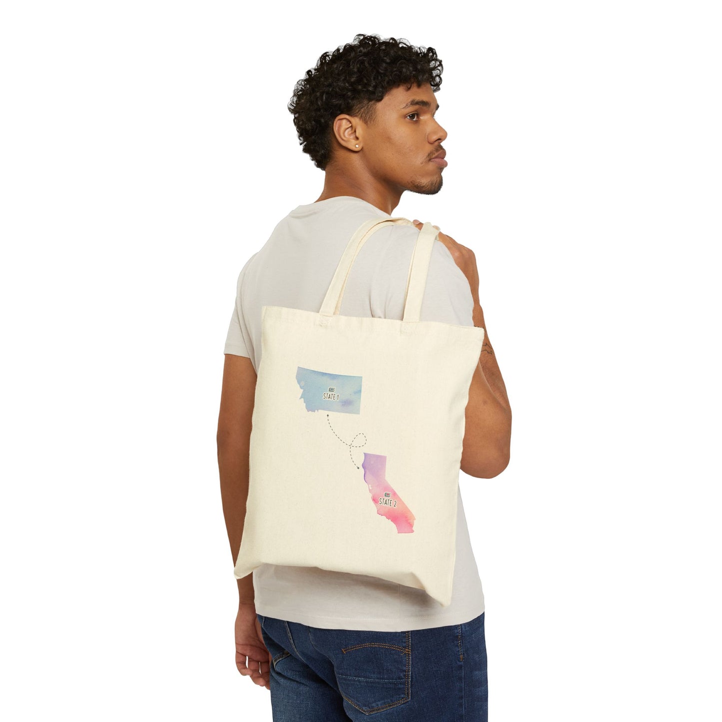 3. I Wish You Were Next Door  - Tote Bag