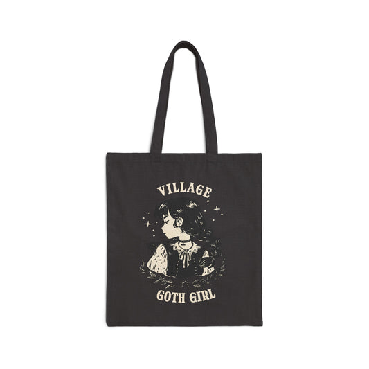 Village Goth Girl - Tote Bag (Black)