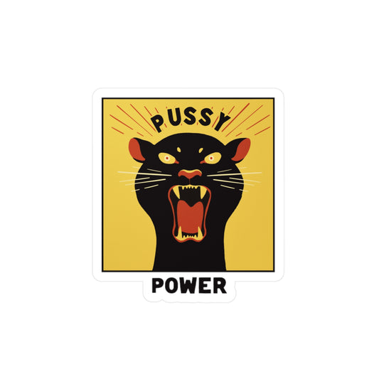 Pussy Power Sticker