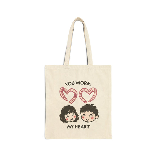 You Worm My Heart Tote Bag