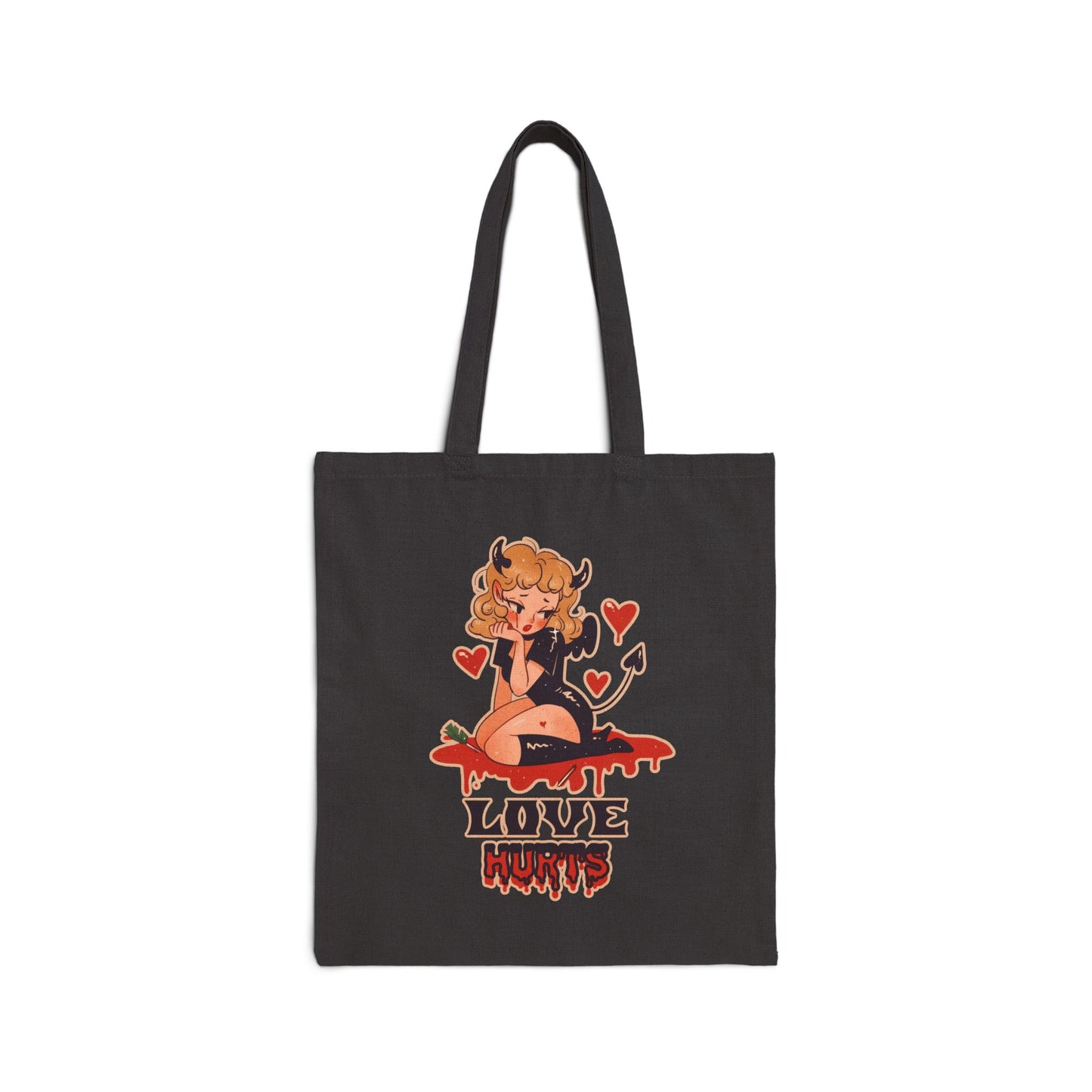 Love Hurts - Tote Bag (Black)