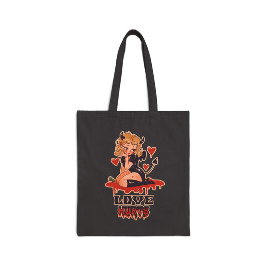 Love Hurts - Tote Bag (Black)