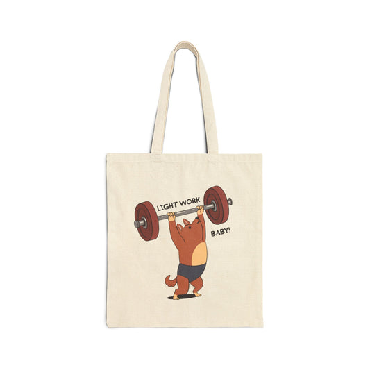 Light Work Baby! Tote Bag