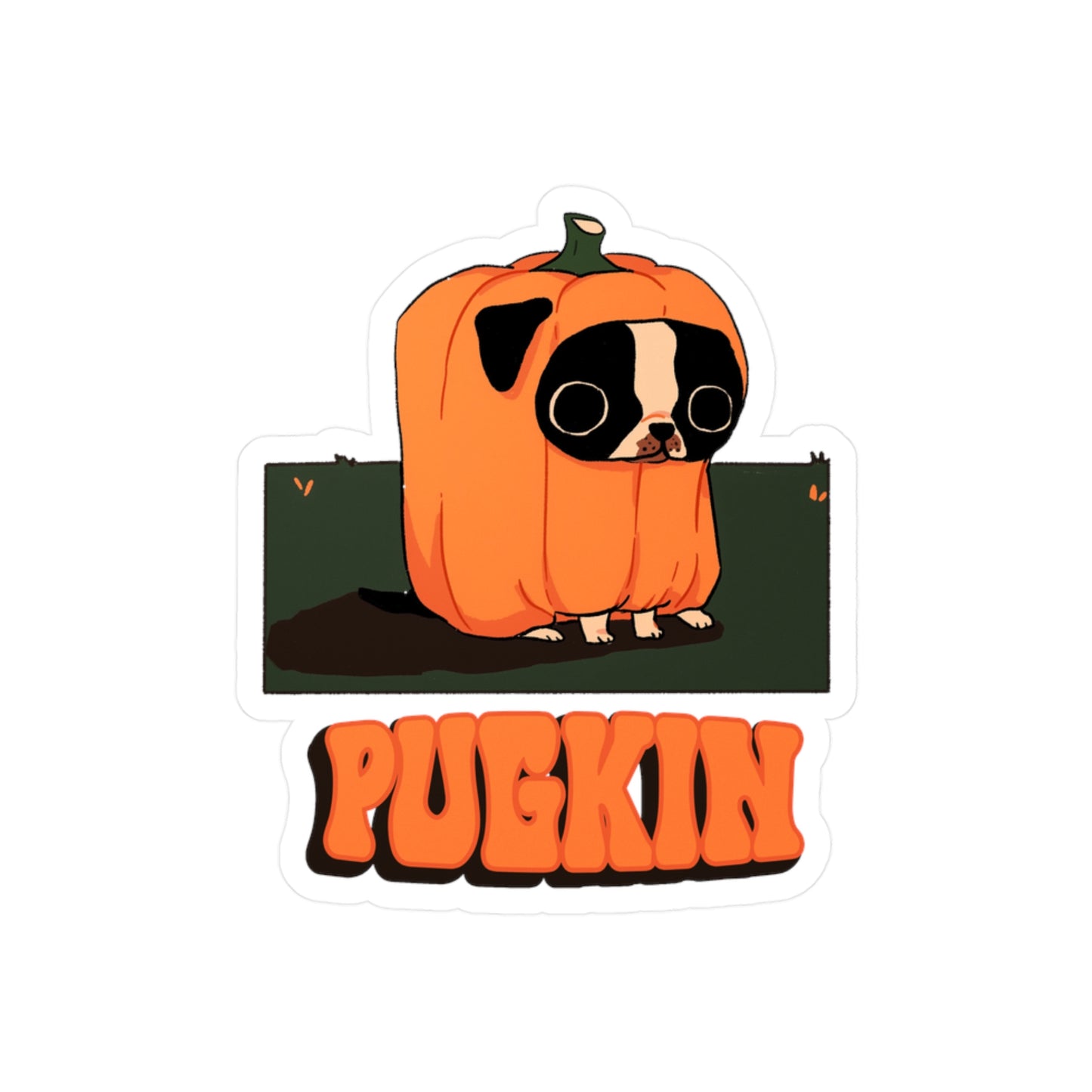 Pugkin Sticker