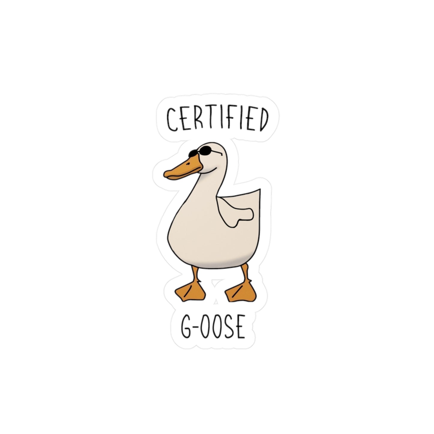 Certified G-oose Sticker