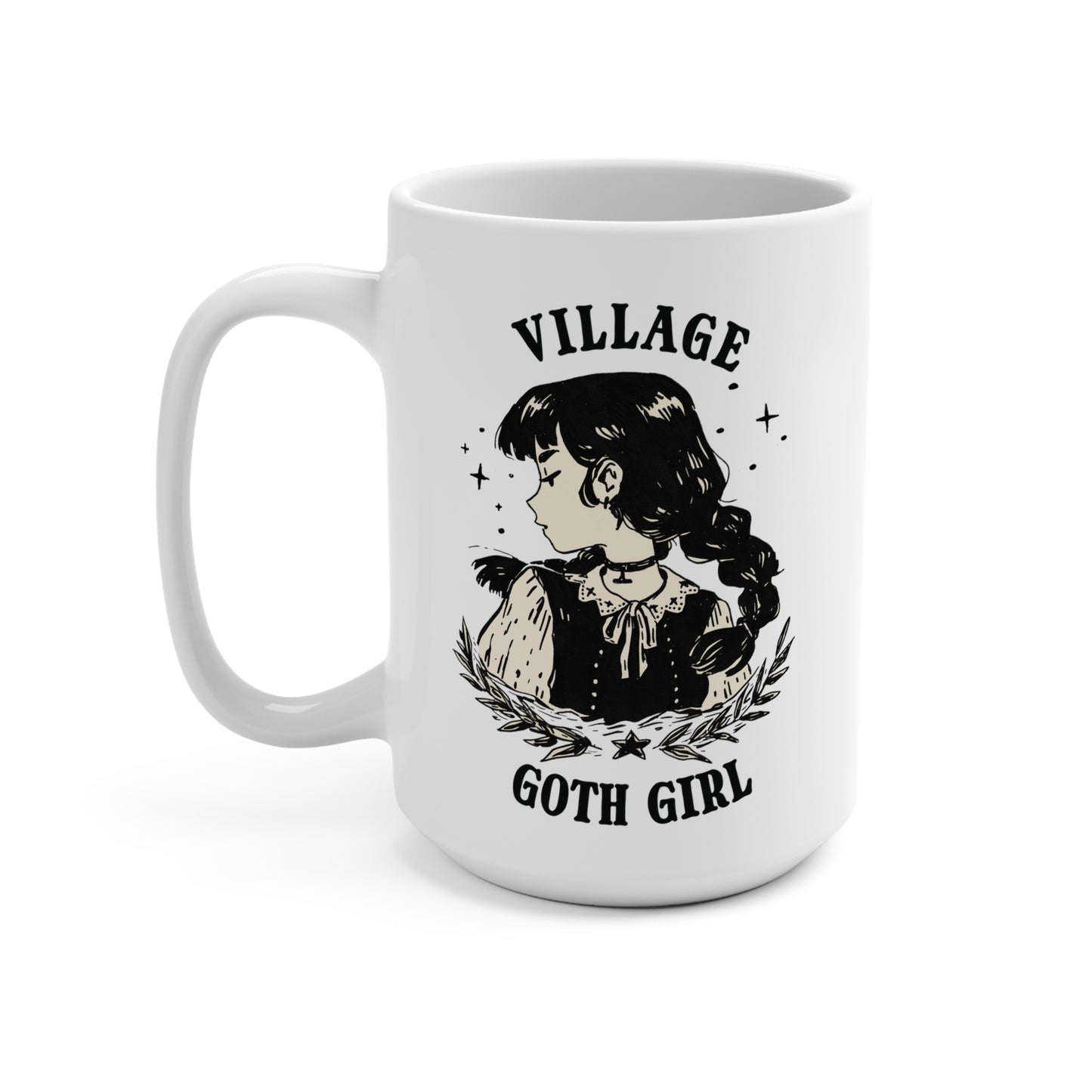 Village Goth Girl Mug