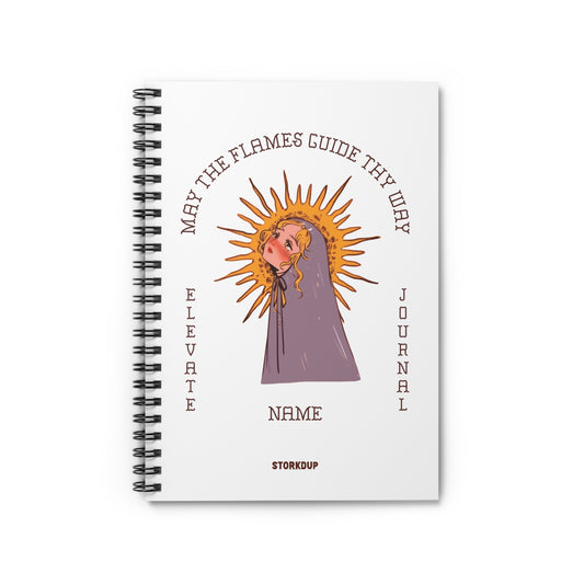 May the Flames Guide Thy Way: Elevate Notebook