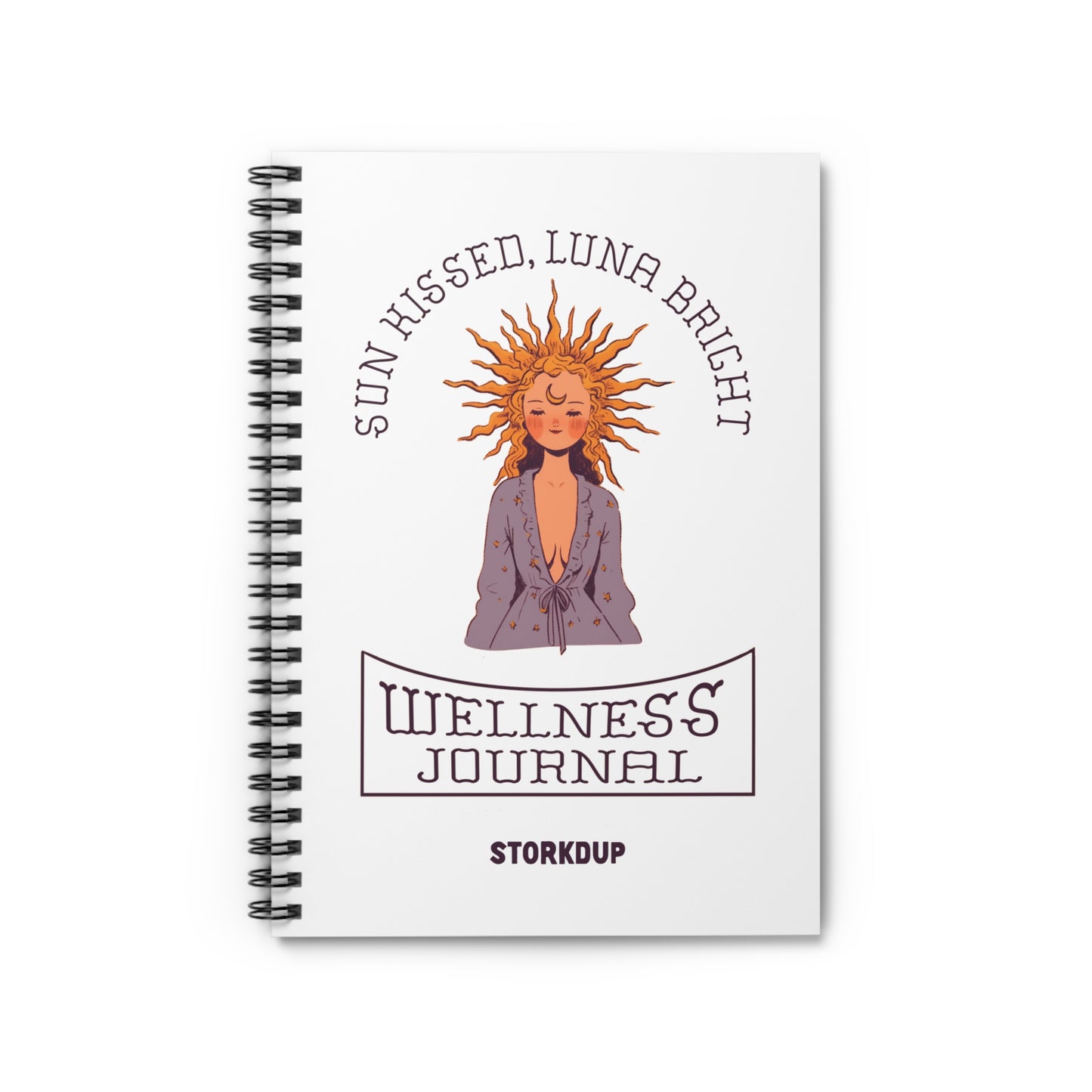 Sun Kissed, Luna Bright: Wellness Journal