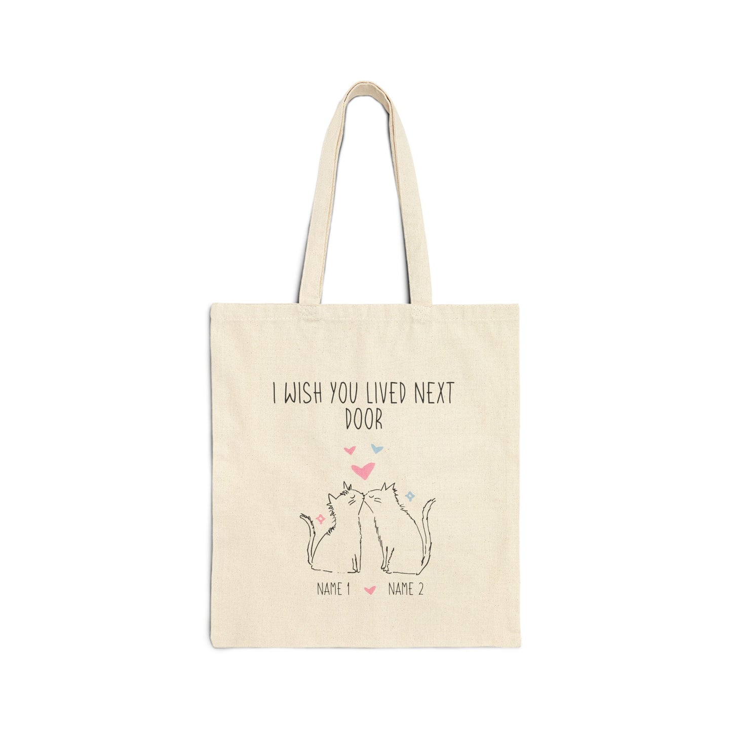 3. I Wish You Were Next Door  - Tote Bag