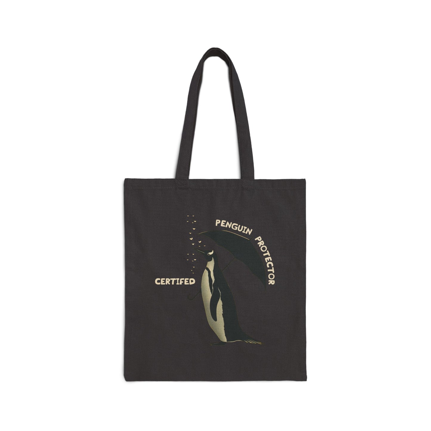 Certified Penguin Protector - Tote Bag (Black)