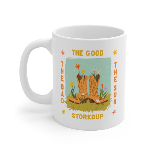 The Good, The Bad, The Sun Mug