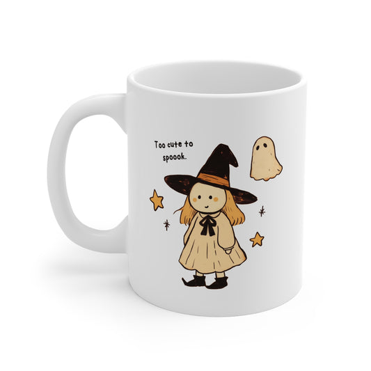 Too Cute to Spook. Mug