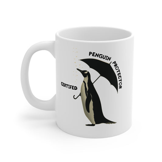 Certified Penguin Protector Mug