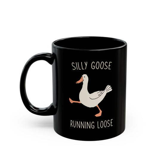 Silly Goose Running Loose Mug