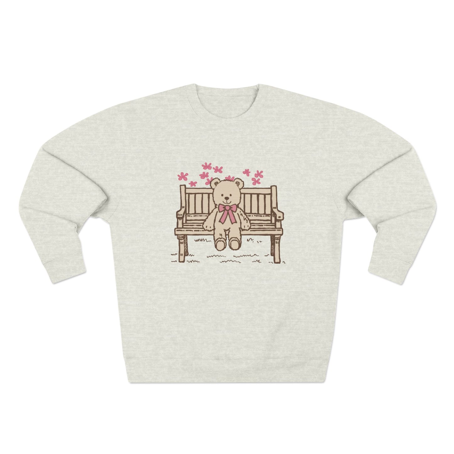 Benched Teddy Bear Sweatshirt