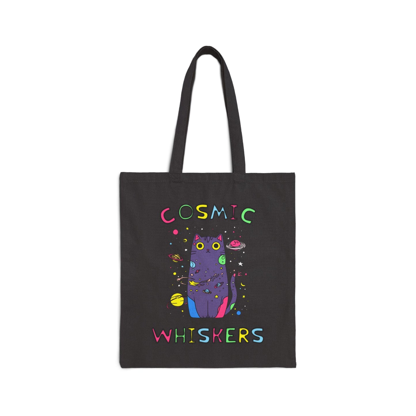 Cosmic Whiskers Tote Bag