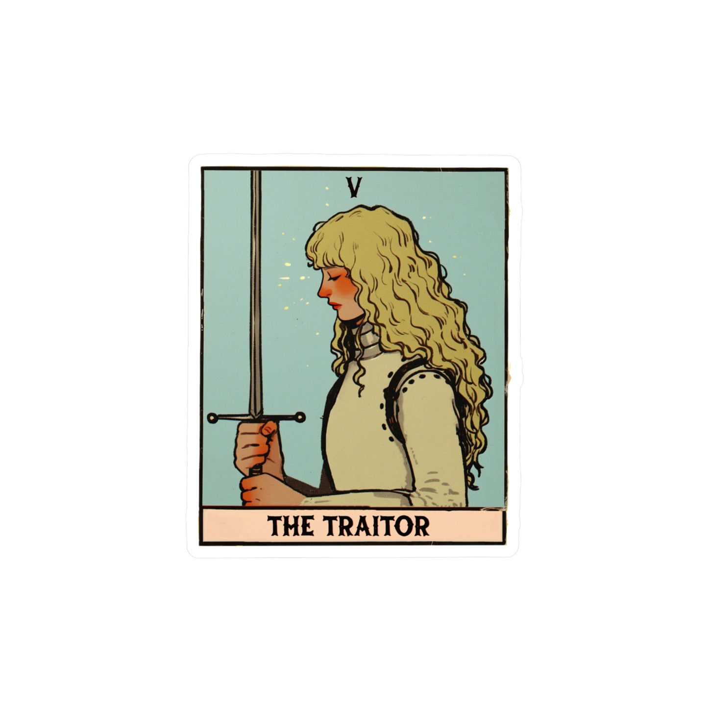 The Traitor Sticker