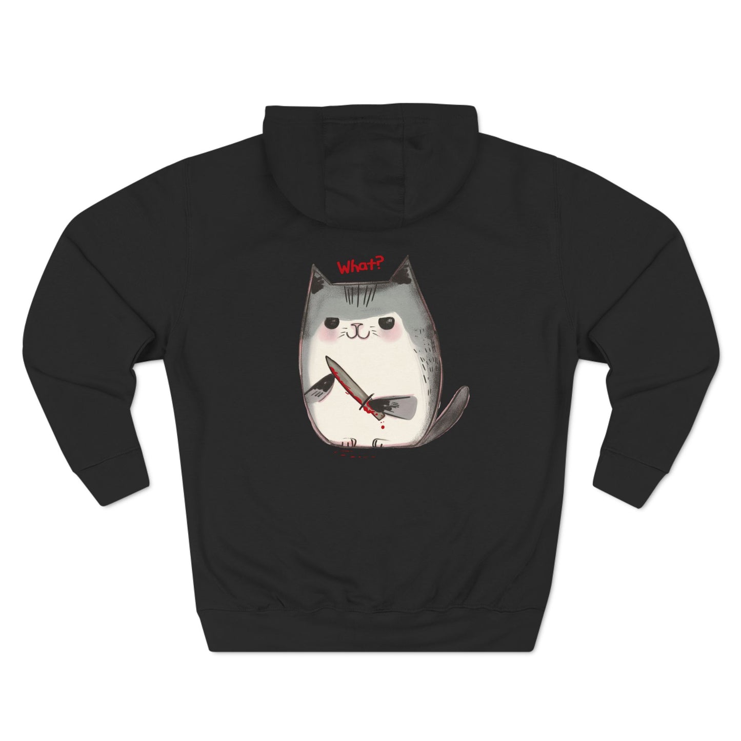 What? Murder Cat Hoodie