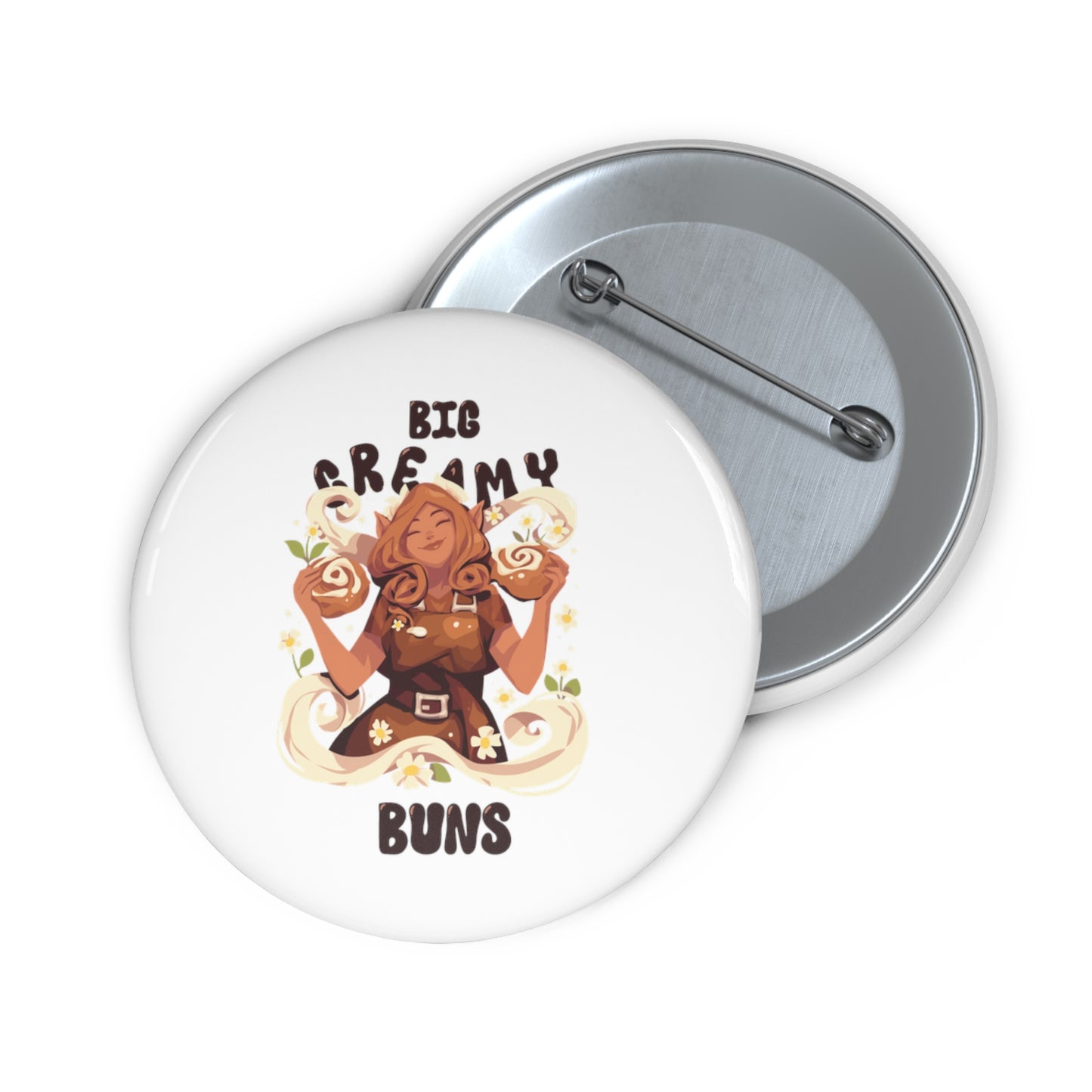 Big Creamy Buns Pin