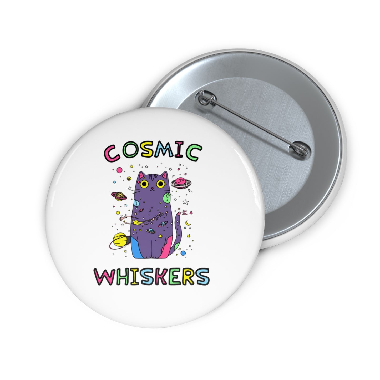 Cosmic Whiskers Pin