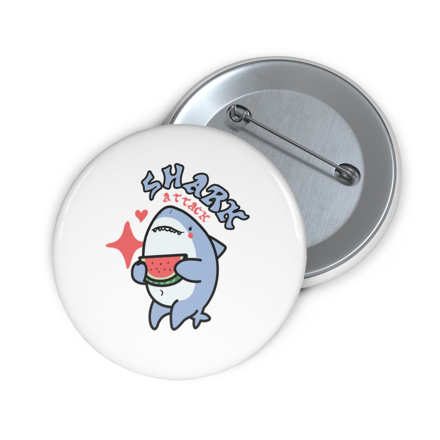 Shark Attack Pin